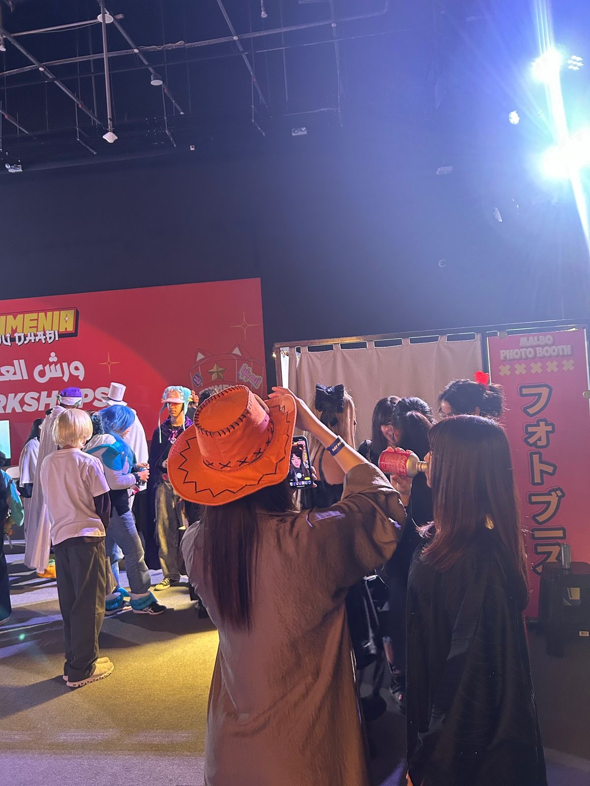 Animania Abu Dhabi photo booth