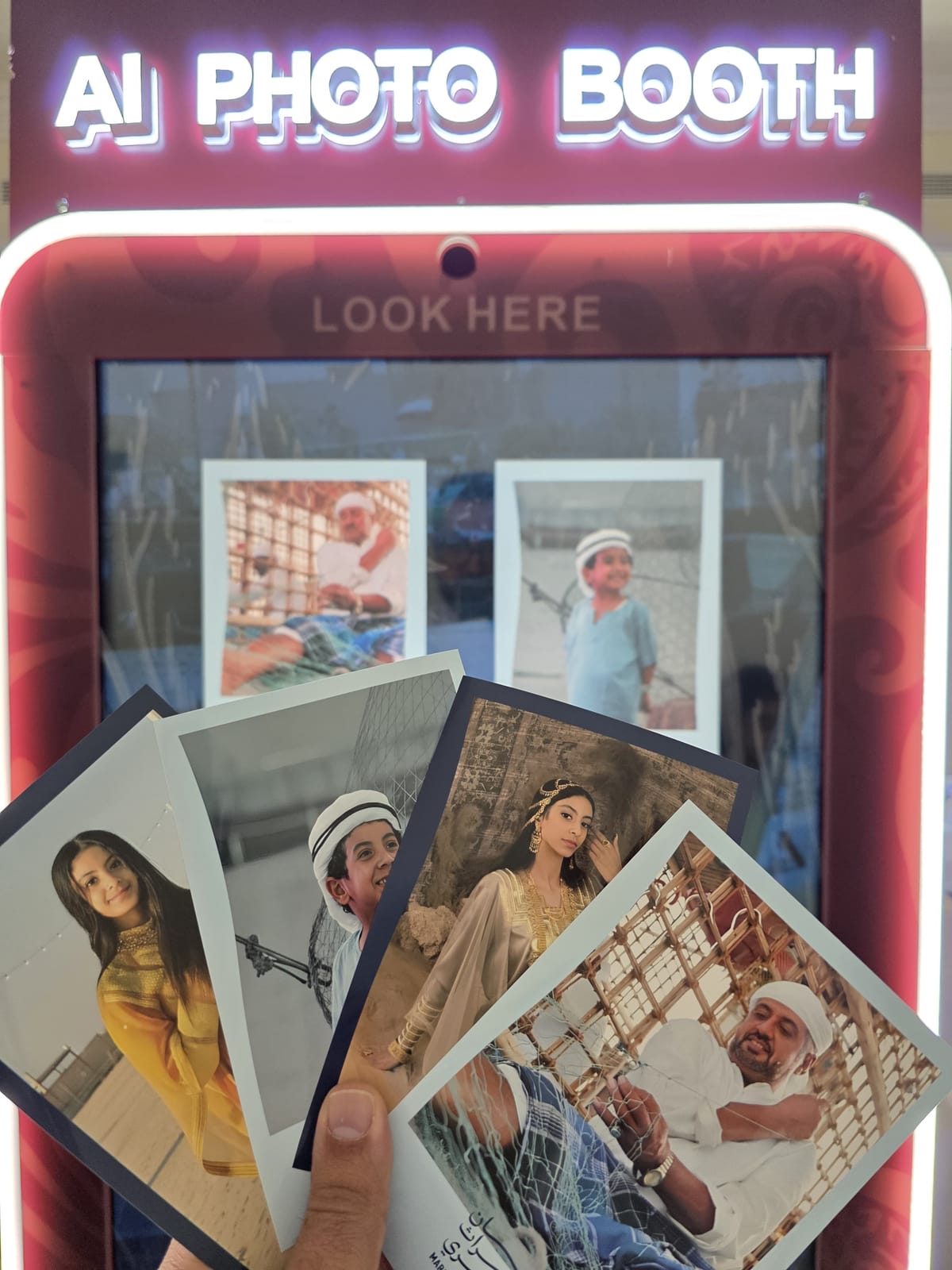 Malbo photo booth event UAE