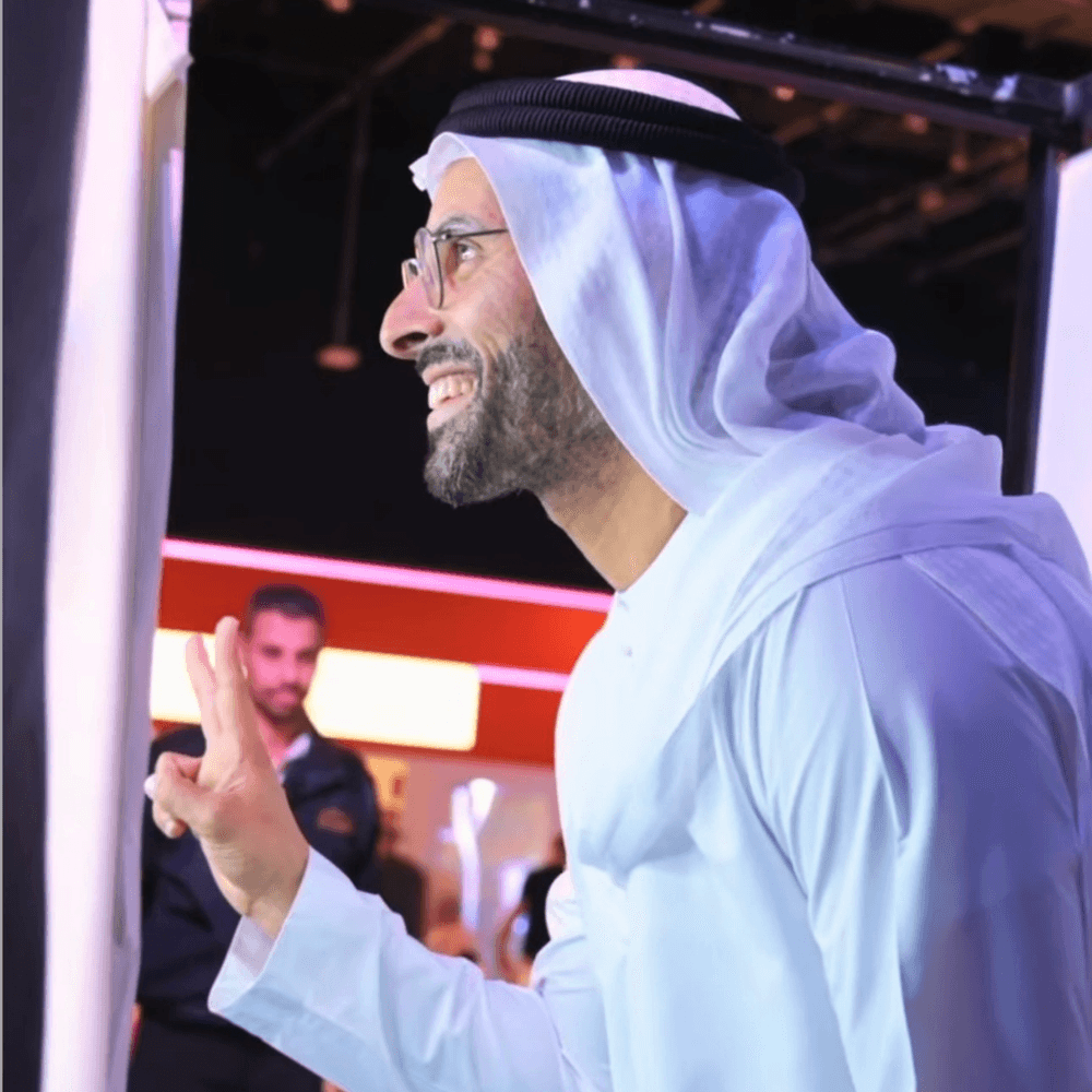 Malbo photo booth at a UAE event